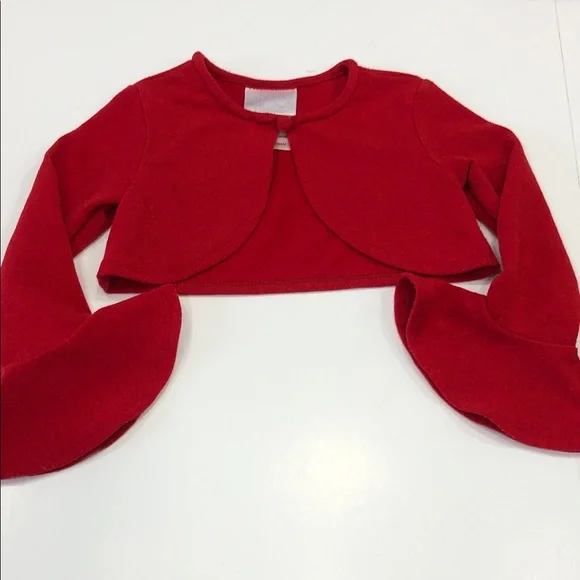 Oshkosh Red Plaid Dress / Iris & Ivy Cardigan – Size 3T - Picture 9 of 11